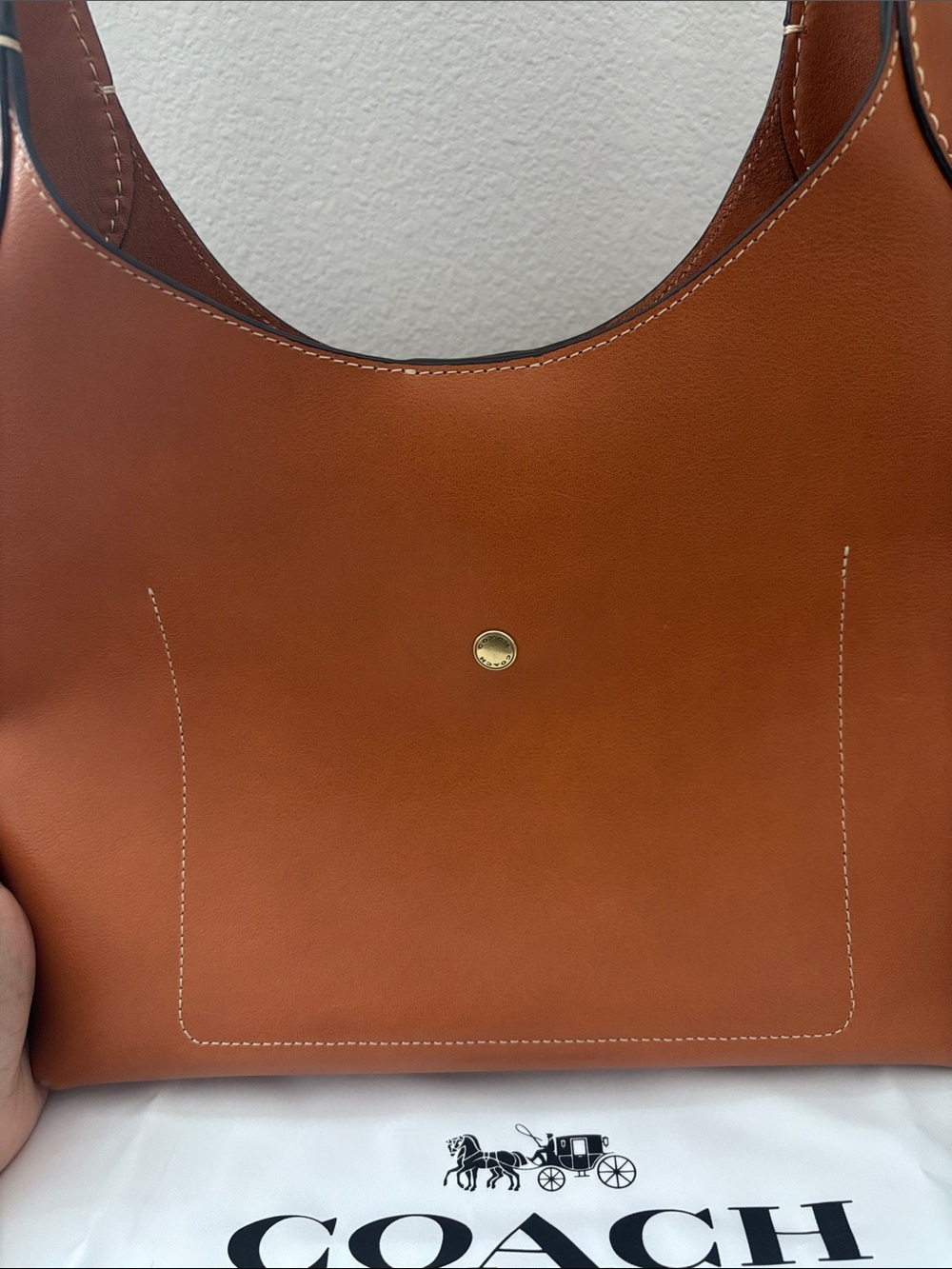 Coach Brooklyn Shoulder Bag 28 - Picture 3 of 5